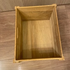 【売却済】木箱　の画像