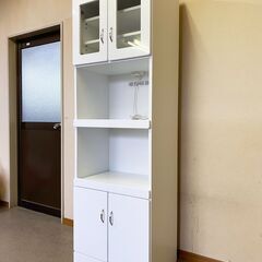 【受渡者決定】食器棚 レンジ台 キッチンボード 幅60㎝の画像