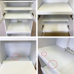 【受渡者決定】食器棚 レンジ台 キッチンボード 幅60㎝の画像