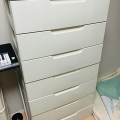 受け渡しの方決定済みウッドトップチェスト7段