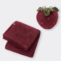 【美品】GU いちご 4WAYブランケット 2点セット  の画像