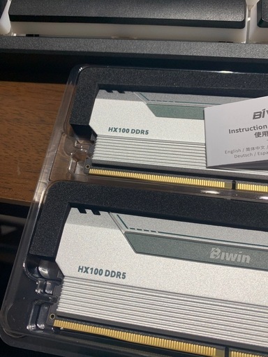 新品未使用品 iwin HX100 DDR5 6000MHz デスクトップPC用メモリ 32GB