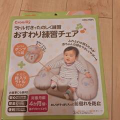 お座り練習用チェアです。