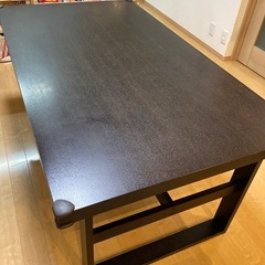 ニトリ　ダイニングテーブル　IKEAコーナーガード付き