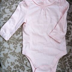 babyGAP タートルネックボディシャツ  ピンク 3−6mo...