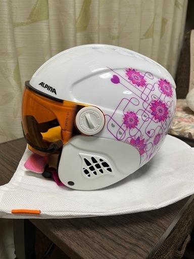 アルピナ スキー スノボ ジュニア ヘルメット