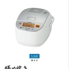 象印　2019年製　5.5合炊飯器の画像
