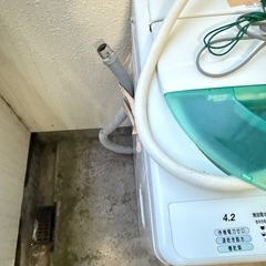 差し上げます　Panasonic 洗濯機　NA-F42M5の画像