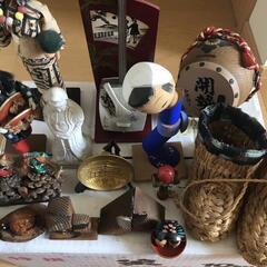 日本人形　飾り物　郷土玩具　民芸品　土産　昭和当時物　オブジェ　伝統工芸の画像