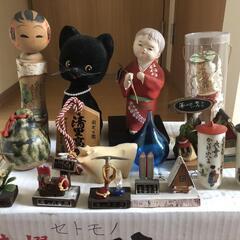 日本人形　飾り物　郷土玩具　民芸品　土産　昭和当時物　オブジェ　...