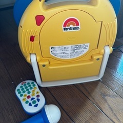 ディズニー英語システム DVDプレイヤー　マイク メイト DWE ワールドファミリーの画像