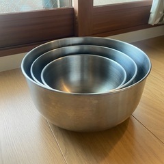 無印良品　ボウル　3セット