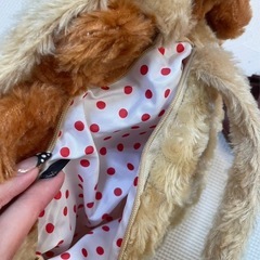 バック ライオン ショルダーバック もこもこの画像