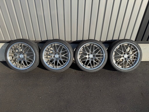 WORK ランベックLM1 19インチ グッドイヤーE-gripRVF02 中古