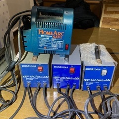 100V溶接機まとめて4台