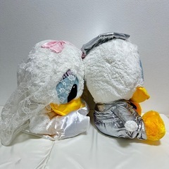 ドナルドダック デイジー ウェディング　ぬいぐるみの画像