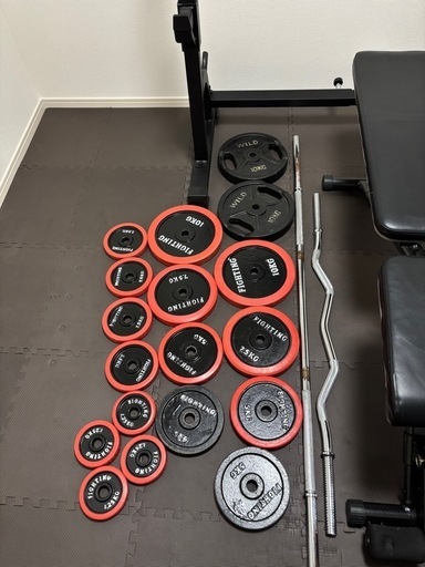 ベンチプレスセット　総重量100kg 筋トレセット
