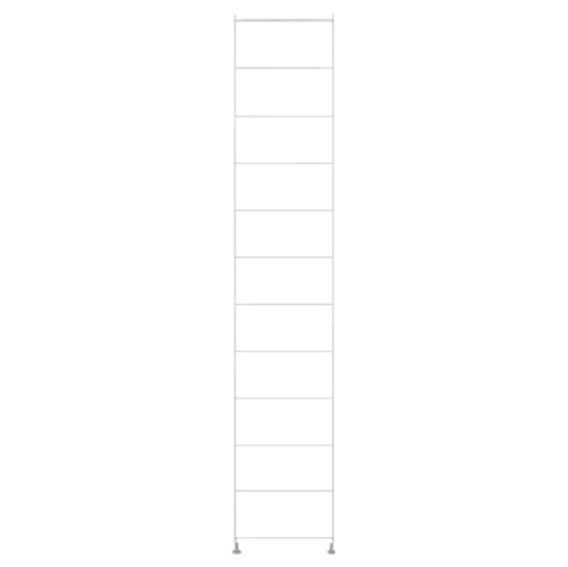 無印良品　スチールユニットシェルフ・帆立・大(高さ175.5cmタイプ)・ライトグレー　3点セット