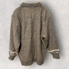 ✨昭和レトロ✨ROYAL CITY ニットカーディガン　フリーサイズの画像