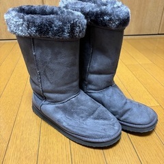 あげます！ロングボアブーツ★グレー