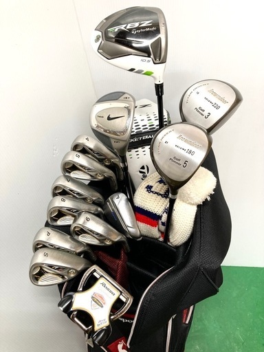 【SOLD OUT！】◆TaylorMade テーラーメイド◆ゴルフクラブ 全13本セット＋ 超美品 le coq sportif キ