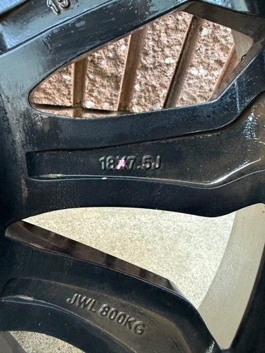 交換歓迎 アクト ゼロブレイク エックス 18インチ 139.7 ホイール