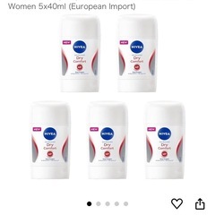 ニベア ドライコンフォート制汗剤女性用の画像