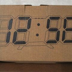 ☆LEDデジタル時計 テーブルクロック◆アラーム機能付きの画像