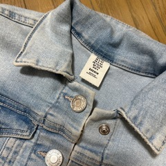 110cm デニム風ジャケットの画像