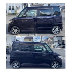 売約済み　　☆車検付きコミコミ☆ルークスハイウェイスター　Bluetooth 電動スライドの画像