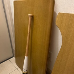 勉強机の天板と足×2 補助板