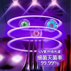 紫外線殺菌 消毒ボックス UVランプ 抗菌 消毒器 消毒機
の画像