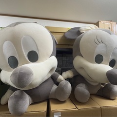 ディズニー　ぬいぐるみ　巨大　ベビーミッキー＆ミニー