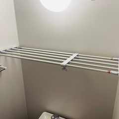 伸縮突っ張り棚　2セットの画像