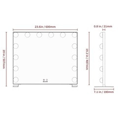 女優ミラー　美品の画像