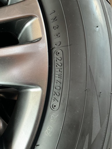 40系　アルファード　純正タイヤホイールセット　新車外し