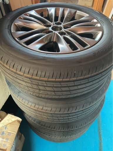 40系　アルファード　純正タイヤホイールセット　新車外し
