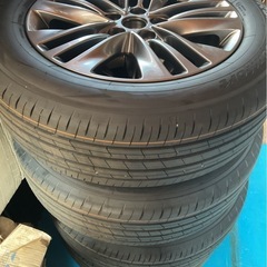 【T.B様】【新車外し】40系アルファード 純正ホイール付タイヤセット 40系 アルファード 純正タイヤホイールセット 新車外し