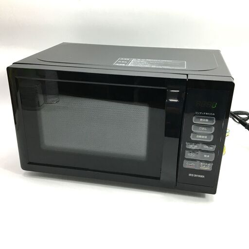 2024年製 IRIS OHYAMA アイリスオーヤマ 電子レンジ PMB-T178-B 50/60Hz 動作確認済 25a菊倉DO