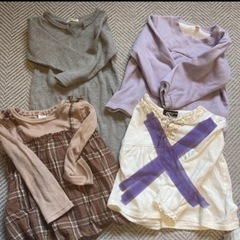 女の子90.95㎝ 12着まとめ長袖　新品未使用もありますの画像