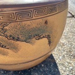 火鉢　アンティーク　日本製　Japan antique  プランターの画像