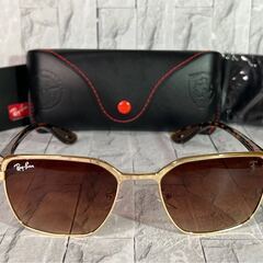 Ray-Ban×Ferrari 未使用　1 サングラス　アニマル柄　ブラウン　レイバン×フェラーリ