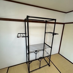 ニトリ、折りたためる大型室内物干し　傷汚れなし