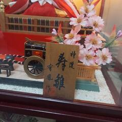 　ひな人形　回転オルゴール付きの画像