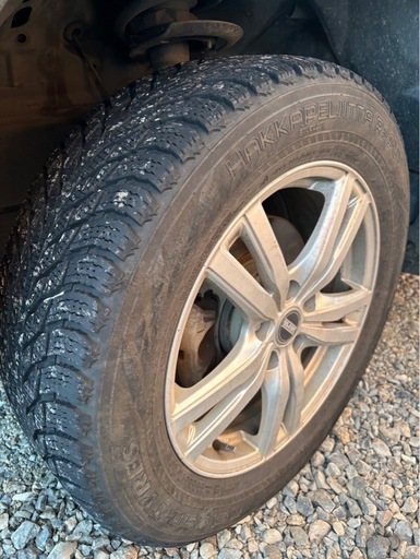 20年製　スタッドレスタイヤ4本　225/60R17 タイヤのみ