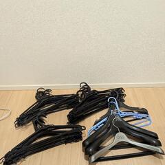 ハンガープラスチック製各種40本クリーニング服かけの画像