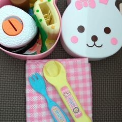 メルちゃん お弁当セット&お子様ランチセットの画像
