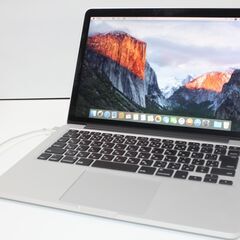 MacBook Pro（Retina,13インチ,Early 2015）512GB/8GB〈MF841J/A〉⑤ 