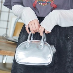 WEGO 2WAY ミニサイズのボストンショルダーバッグの画像