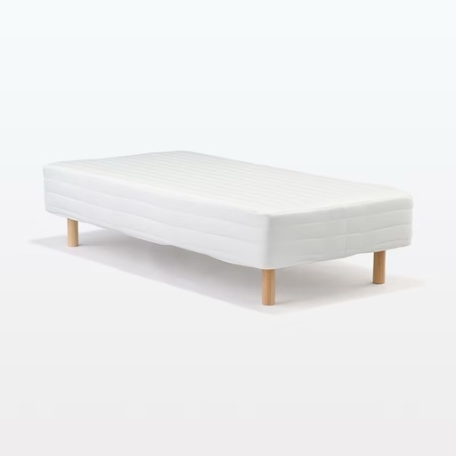 無印良品 足つきマットレス セミダブルサイズ
